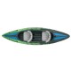 Canoa gonfiabile Intex 68306 Challenger K2 2 persona remi pompa Kayak